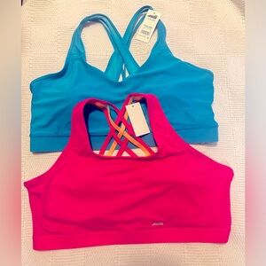 Avia Women's Medium Impact
Strappy Sports Bras (2 bras as a set)
